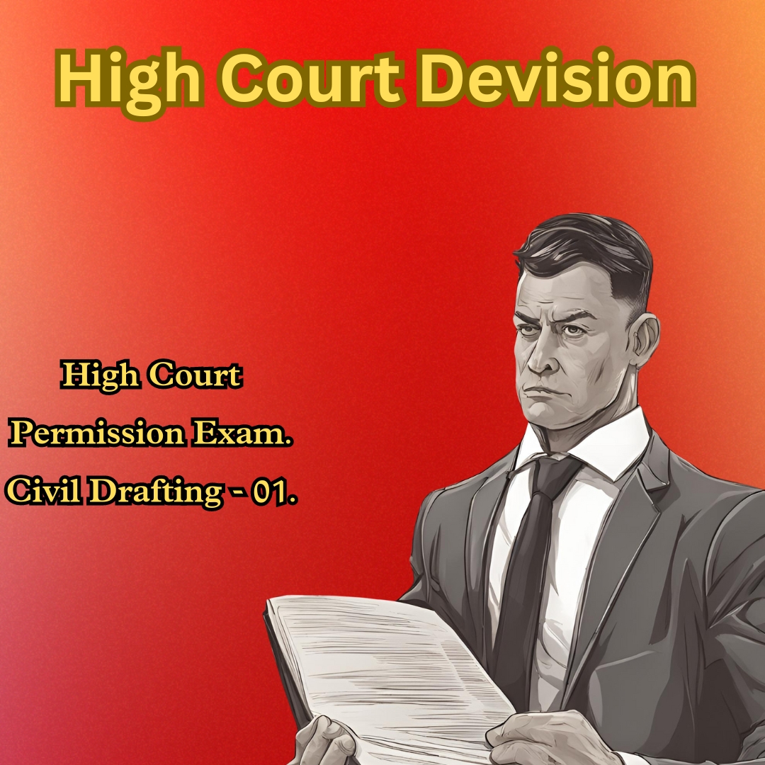 High Court Permission Exam. Civil Drafting – 01.